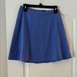 Harve Benard A-Line Skirt in Rich Blue